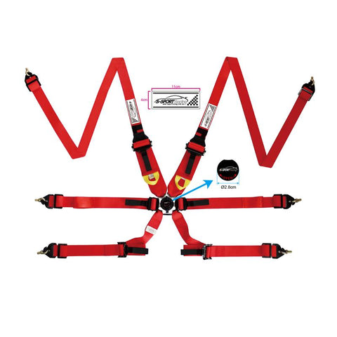 Six Point FIA Approved Racing Harness