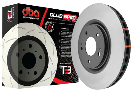 RX8 4000 SERIES Rear Brake Rotors SLOTTED