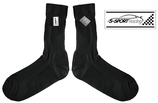 Racing Socks Underwear FIA Approved in Black - Various Sizes