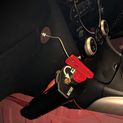 Mazda RX8 Racecar Battery Safety Isolator Mount