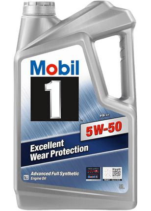 MOBIL 1™ Full Synthetic FS X2 5W-50 Engine Oil