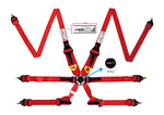 6 Point Racing Harness Endurance Style FIA Certified Belts